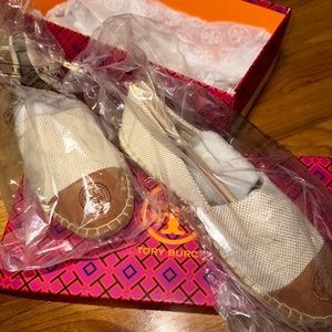 Brand New Tory burch espadrilles